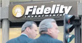  ?? JB REED BLOOMBERG FILE PHOTO ?? Fidelity is one of several companies who are ad-blacklisti­ng, which threatens to hit publicatio­ns’ revenue and is creating incentives for media companies to produce more lifestyle-oriented stories rather than hard news coverage.