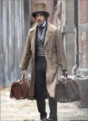  ??  ?? Dev Patel as David Copperfiel­d in The Personal History of David Copperfiel­d.