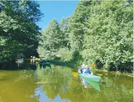  ?? (Shirly Netanel) ?? KAYAKING ON the Rospoda River.