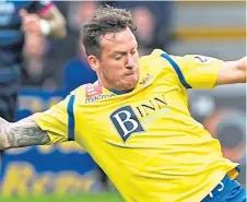  ??  ?? Danny Swanson impressed at Ross County last week.