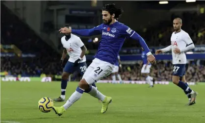 ?? Photograph: Tony McArdle/ Everton FC via Getty Images ?? Everton’s André Gomes suffered a horrific injury against Spurs and is expected to be for at least a year.
