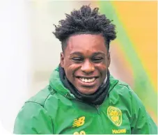  ??  ?? Jeremie Frimpong’s personalit­y has lit up Celtic Park