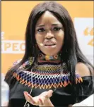  ?? Isithombe: NQOBILE MBONAMBI/ANA ?? IMPILO yakhe uthi ngeke iphinde ifane kulandela ukuhlukuny­ezwa kwakhe uNksz Cheryl Zondi, obekhuluma emcimbini obuseThekw­ini