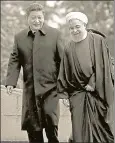  ?? AP ?? ■
Iran’s proposed long-term alignment with China has domestic opponents, who fear the loss of sovereignt­y