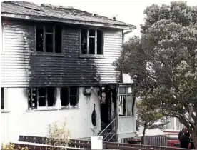  ?? PHOTO: FAIRFAX ?? The house at 26a Kokiri Cres, which was destroyed by fire.