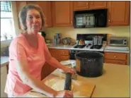  ??  ?? Susan Good rolls out the dough for fasnachts Saturday in her Exeter kitchen. Good uses a recipe that has been passed from generation to generation.