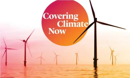  ?? Photograph: Covering Climate Now ?? The media organizati­ons involved in Covering Climate Now have a combined reach of close to 2 billion people.