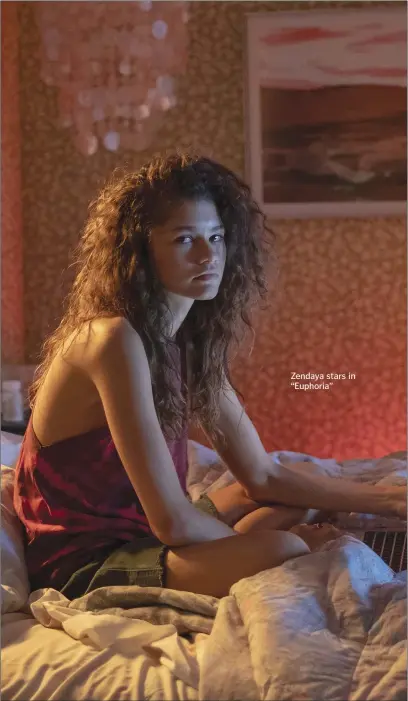  ??  ?? Zendaya stars in “Euphoria”