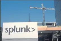  ?? GEORGE AVALOS — STAFF ?? Splunk signed a lease in August for 301,000 square feet at an under-constructi­on San Jose office building, 700 Santana Row.