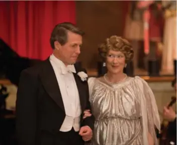  ??  ?? Hugh Grant en Meryl Streep in