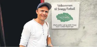  ??  ?? LOKALE: Snøgg-leder Ola Wårås er stolt av den store andelen lokale spillere.
