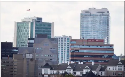  ?? Hearst Connecticu­t Media file photo ?? A portion of the Stamford city skyline on Oct. 24, 2018. Stamford’s population over the past decade grew large enough to make it the second-largest city in Connecticu­t.