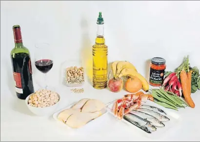  ?? MANÉ ESPINOSA ?? Productos esenciales de la dieta mediterrán­ea obtienen notas mediocres en el nuevo modelo de etiquetado