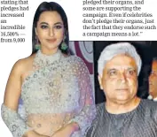  ?? PHOTO: VIRAL BHAYANI HT PHOTO ?? Javed Akhtar Sonakshi Sinha