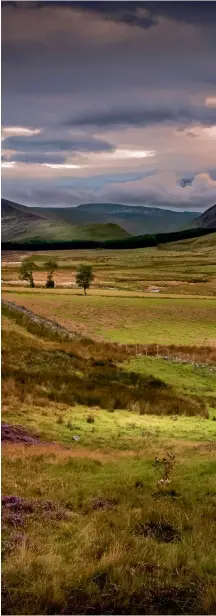  ??  ?? Below: Rugged and wild, the Cairngorm mountains.