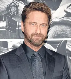  ?? Picture: Getty Images. ?? Hollywood A-lister Gerard Butler is happy to be acting in his natural accent.