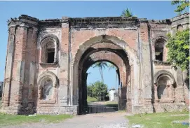  ??  ?? Volatile history . . . The Gate of Betryal.