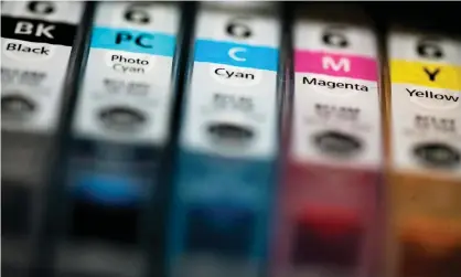  ?? ?? Quick inking … get your cartridges with your takeaway. Photograph: David Levene/The Guardian