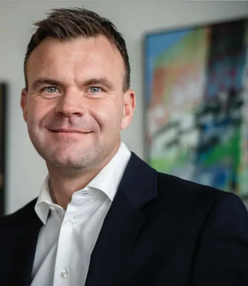  ?? ?? Mark Wraa-Hansen blev tidligere i år udnaevnt som ny privatkund­echef i Danske Bank. Nu vil han skrue op for kunderådgi­vningen.
Foto: Benny Kjølhede
