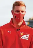  ?? FOTO: AFP ?? Im Alfa Romeo dabei: Michael Schumacher­s Sohn Mick.