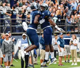  ?? File photo by Jerry Silberman / risportsph­oto.com ?? The No. 18 Rhode Island football team is still smarting from last season’s Governor’s Cup defeat to Brown in Providence. The teams meet at Meade Stadium today at 1 p.m.