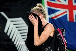  ?? PHOTOSPORT ?? Katrina Grant is philosophi­cal if she is axed as Silver Ferns captain after the unsuccessf­ul Commonweal­th Games campaign.