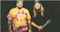  ?? INFINITY MUSIC HALL ?? Rome Ramirez of Sublime with Rome and Dustin Bushnell of The Dirty Heads.