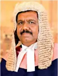  ?? ?? Justice Nishshanka Bandula Karunaratn­e