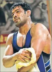  ?? HT PHOTO. ?? Sushil Kumar has been training for the Asian Games in Georgia and not in the national camp.