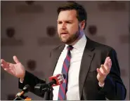  ?? PAUL VERNON - THE AP ?? J.D. Vance, a Republican running for an open U.S. Senate seat in Ohio.