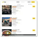  ??  ?? With Yellcast, merchants can update their listings with photos, products, offers and seasonal specials as often as necessary, and shoppers can engage when they are ready to look for products and services.