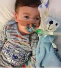  ??  ?? Alfie Evans: Desperatel­y ill