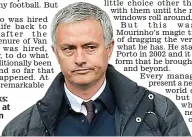 ?? REX ?? Blank looks: Mourinho at Chelsea on Sunday