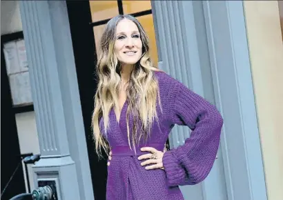  ?? JANET MAYER / SPLASHNEWS.COM / GTRES ?? Sarah Jessica Parker es una de los 150 artistas que participar­án en el NY Popsup