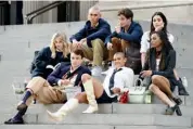  ??  ?? From top: The new cast of Gossip Girl on the Met steps in New York City; Take Care of Yourself by the Childlike Empress