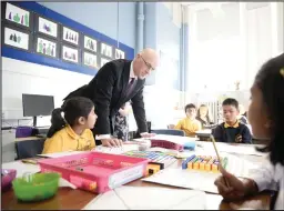  ??  ?? Education Secretary John Swinney abbounced the new bursaries