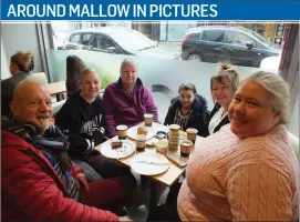  ??  ?? The Buckley family at the recent Coffee Morning at Herlihy Centra in support of Daffodil Day. Photo: Eugene Cosgrove