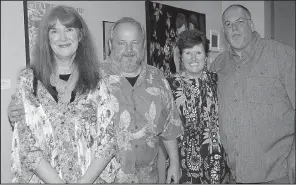  ??  ?? Susie and Brian Gould with Becky Wilson and Eric Turman, all of Jonesboro