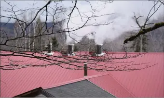  ?? PHOTO COURTESY FULLER’S SUGAR HOUSE ?? “If you see steam coming out of a sugarhouse, stop in,”” says Dave Fuller, owner of Fuller’s Sugar House in Lancaster.