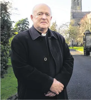  ?? PHOTO: RORY GEARY/THE NORTHERN STANDARD ?? Learning exercise: Bishop-elect of Clogher Larry Duffy will hold talks on how to ‘fill the void’ of having fewer priests.