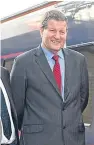  ??  ?? Phil Verster is the managing director of Abellio ScotRail.