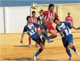  ?? AGUILAR ?? El Bornense-algeciras jugado en Primera Andaluza.