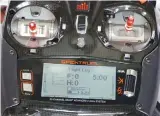  ??  ?? The telemetry-equipped receiver sent radio-signalqual­ity informatio­n (zero fades and zero holds) along with informatio­n on receiver voltage back to my DX20.