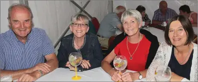  ??  ?? Nicky Cosgrave, Louise Doyle, Helen Cosgrave and Pauline Murphy.