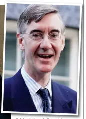  ?? ?? Critical: Jacob Rees-Mogg blames the civil service ‘Blob’