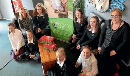  ??  ?? Operation Christmas Child is on again this year with Cambridge High, St Peter’s Catholic and Cambridge Primary schools.