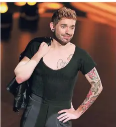  ?? FOTOS: DPA ?? Sänger Daniel Küblböck tanzte mit Otlile Mabuse bei der achten Staffel der RTL-Tanzshow „Let‘s Dance“im Jahr 2015.
