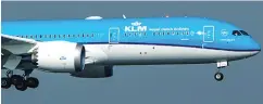  ??  ?? KLM Boeing 777