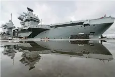  ?? Foto: Getty Images ?? HMS Queen Elizabeth Největší letadlová loď Královskéh­o námořnictv­a. Jde o druhou železnou loď, která nese tento název.