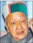  ??  ?? Virbhadra Singh